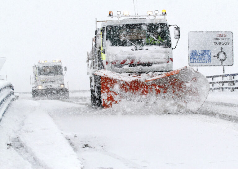 temporal nieve cordillera cantábrica palencia