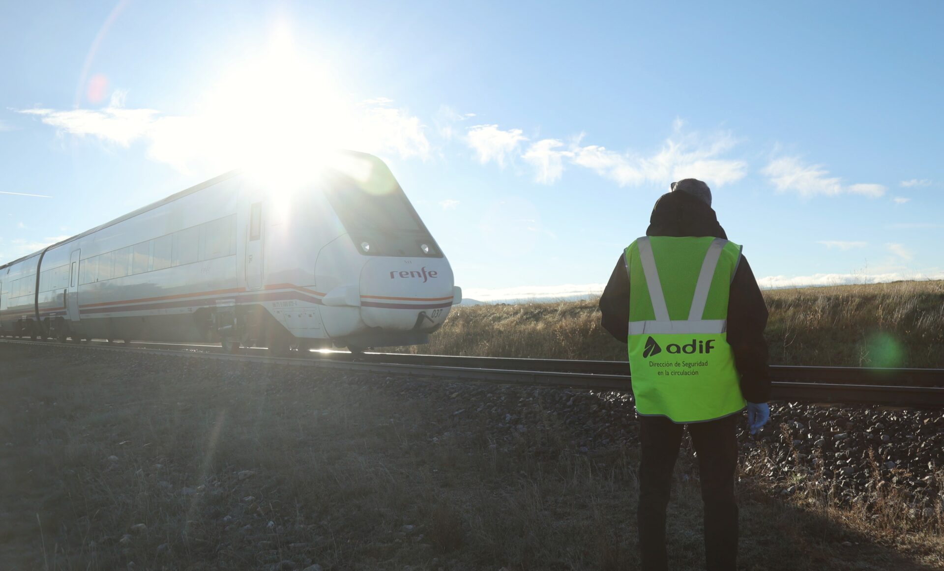 Un tren en la provincia de Salamanca. / ICAL
