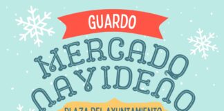 Cartel Mercado Navidad Guardo