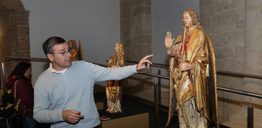 el director del Museo Territorial ‘Campos del Renacimiento’, José María Vicente.