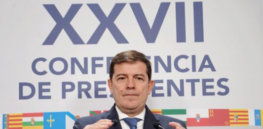 El presidente de la Junta de Castilla y León, Alfonso Fernández Mañueco, participa en la XXVII Conferencia de Presidentes Autonómicos. / Miriam Chacón (ICAL)