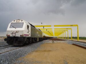 Base de montaje y mantenimiento de Villada. / ADIF