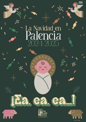 Cartel programa navideño Palencia 2024