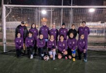 Equipo de veteranas del CD Palencia Fútbol Femenino
