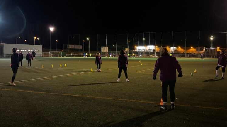 Equipo de veteranas del Palencia Fútbol Femenino