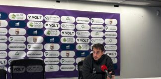 Jonathan Prado, Palencia CF, en rueda de prensa post-partido ante Atlético Tordesillas