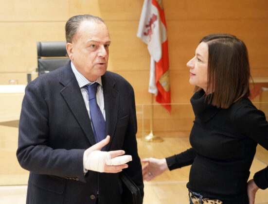 Rubén Cacho - El presidente del Consejo de Cuentas de Castilla y León, Mario Amilivia, presenta en la Comisión de Economía y Hacienda de las Cortes el informe 'Fiscalización de los beneficios fiscales de la Comunidad Autónoma de Castilla y León, ejercicio 2021'.