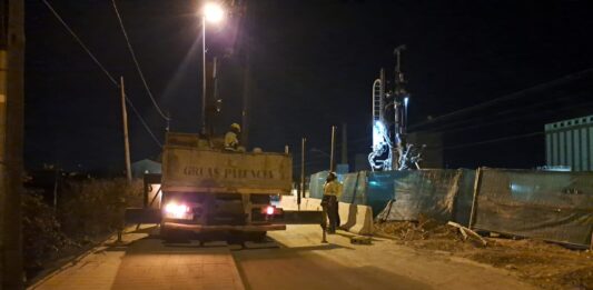 Obras Nocturnas Salto del Carnero