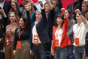 Cierre del Congreso del PSOE de Castilla y León en Palencia. Foto: Aida Acitores