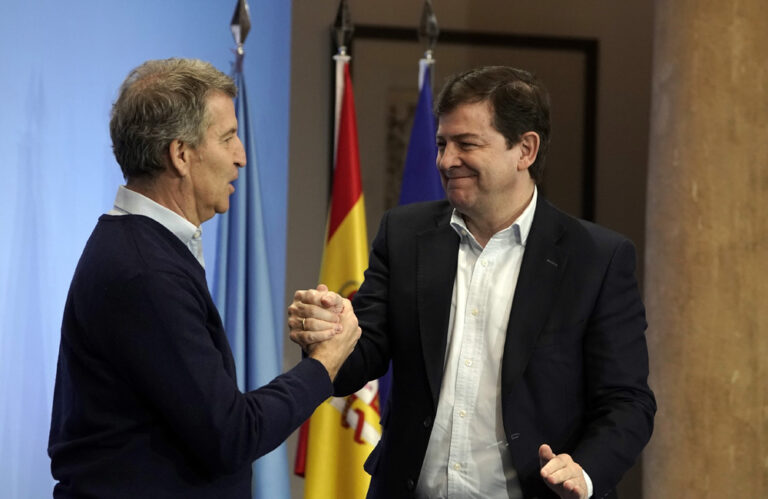 Alberto Núñez Feijóo y Alfonso Fernández Mañueco. ICAL.