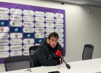 Jonathan Prado en rueda de prensa post partido frente al Ciudad Rodrigo