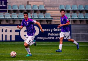 Palencia CF, Jorge Rodríguez y David Amez