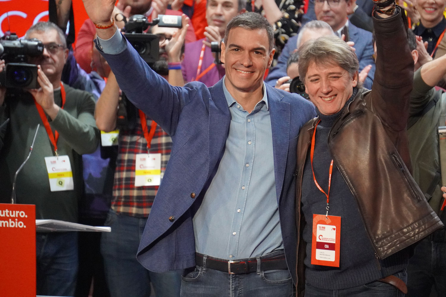 Pedro Sánchez en Palencia - Congreso autonómico PSCyL - Aida Acitores