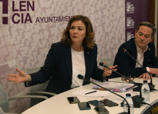 Rueda de prensa de Vox en el Ayuntamiento de Palencia sobre actualidad municipal