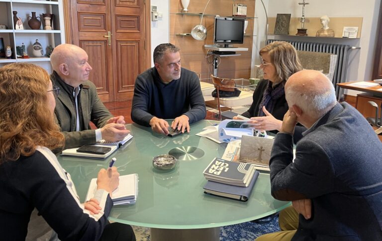 Reunión de la Diputación de Palencia con Villarmentero