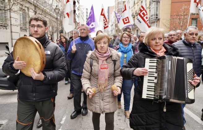 Manifestación en defensa de la sanidad pública