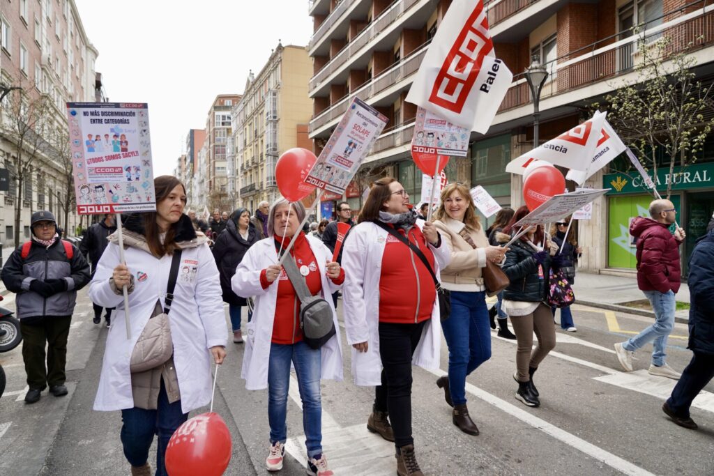 Manifestación en defensa de la sanidad pública