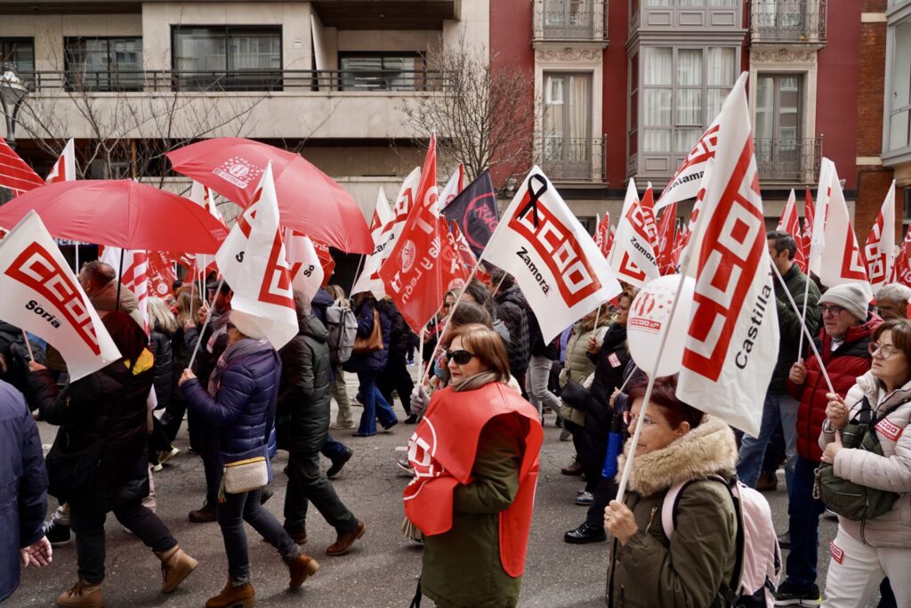 Manifestación en defensa de la sanidad pública