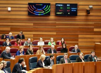 Leticia Pérez (ICAL). Las Cortes acogen la segunda jornada del Debate de Política General, con la defensa y votación de las propuestas de resolución de los grupos.