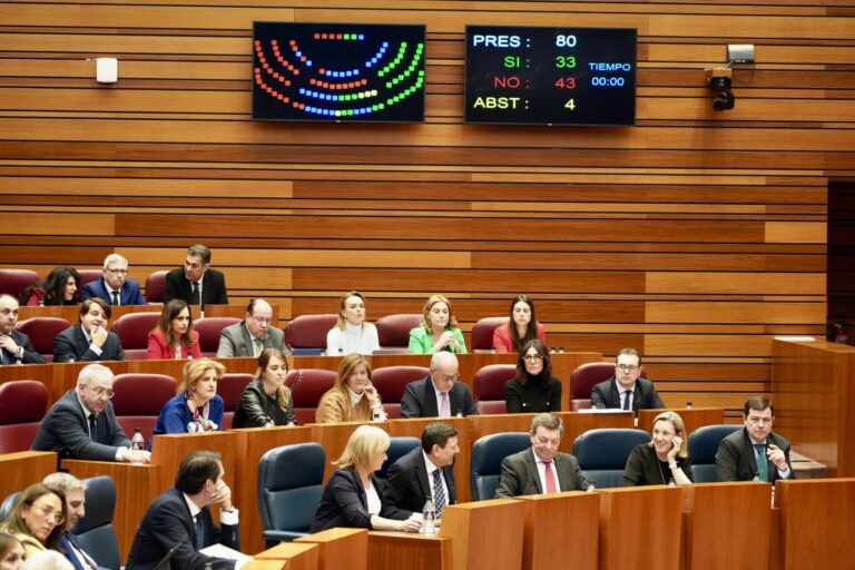 Leticia Pérez (ICAL). Las Cortes acogen la segunda jornada del Debate de Política General, con la defensa y votación de las propuestas de resolución de los grupos.