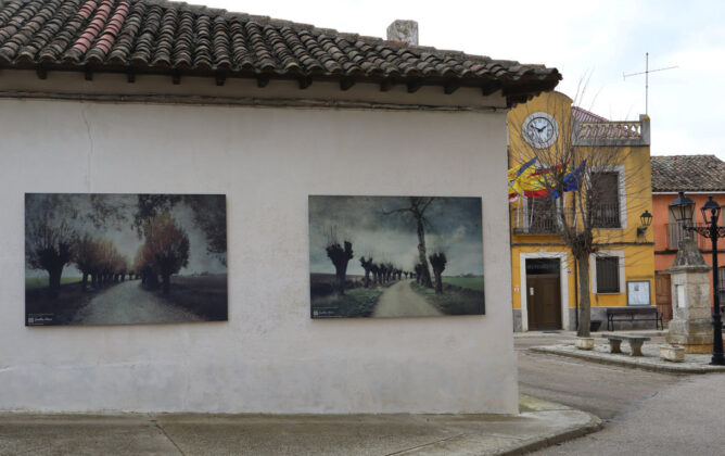 Brágimo - El pueblo palentino de Boadilla de Rioseco, utiliza desde hace años el arte como medio para rescatarse del anonimato con el nombre de Arte contra el Olvido