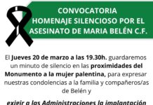 CONVOCATORIA SILENCIOSA 20 DE MARZO COTS PALENCIA