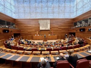 Leticia Pérez (ICAL). Las Cortes celebran la primera jornada del Debate de política general, con la intervención del presidente de la Junta, Alfonso Fernández Mañueco