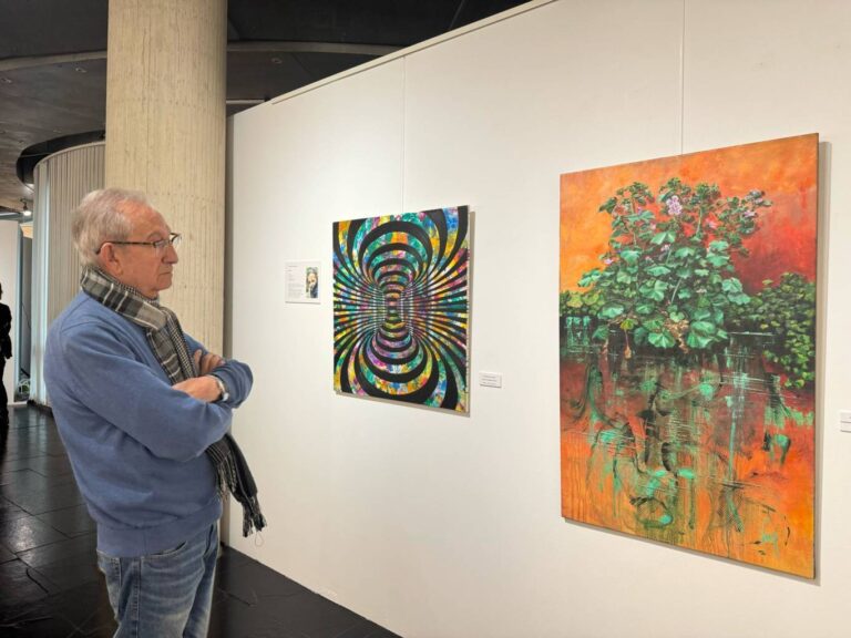 Exposición 'Tempus Fugit' en el Museo de Palencia, a cargo de Artistas Independientes AI+. | A. Acitores