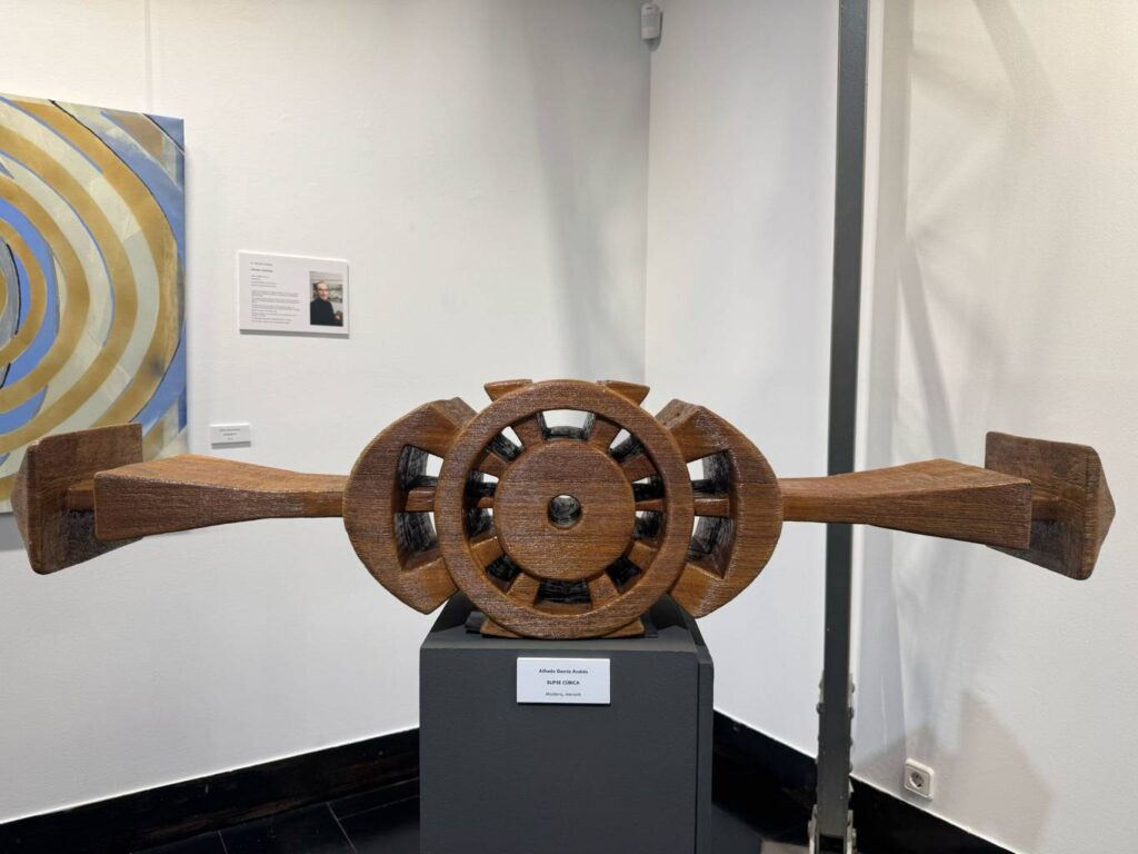 Exposición 'Tempus Fugit' en el Museo de Palencia, a cargo de Artistas Independientes AI+. | A. Acitores