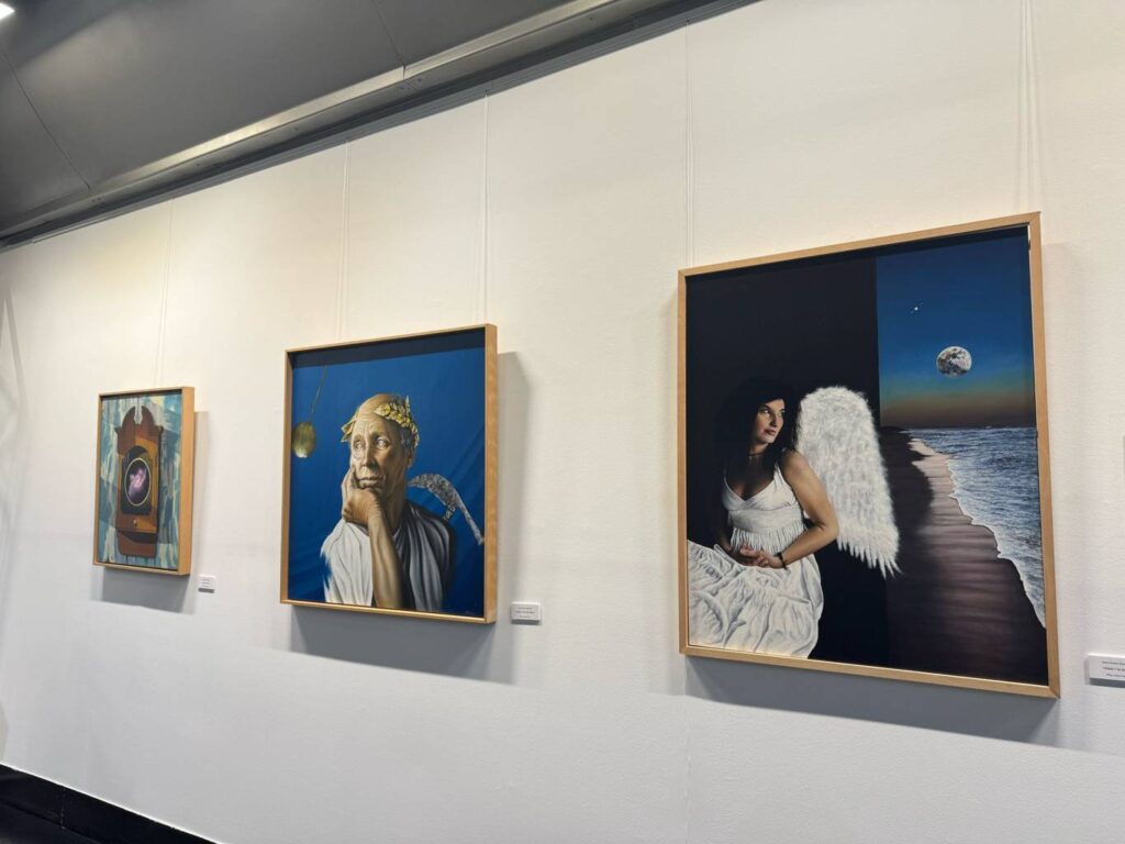 Exposición 'Tempus Fugit' en el Museo de Palencia, a cargo de Artistas Independientes AI+. | A. Acitores