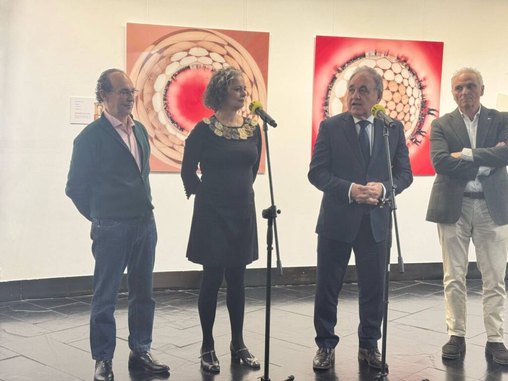 Exposición 'Tempus Fugit' en el Museo de Palencia, a cargo de Artistas Independientes AI+. | A. Acitores