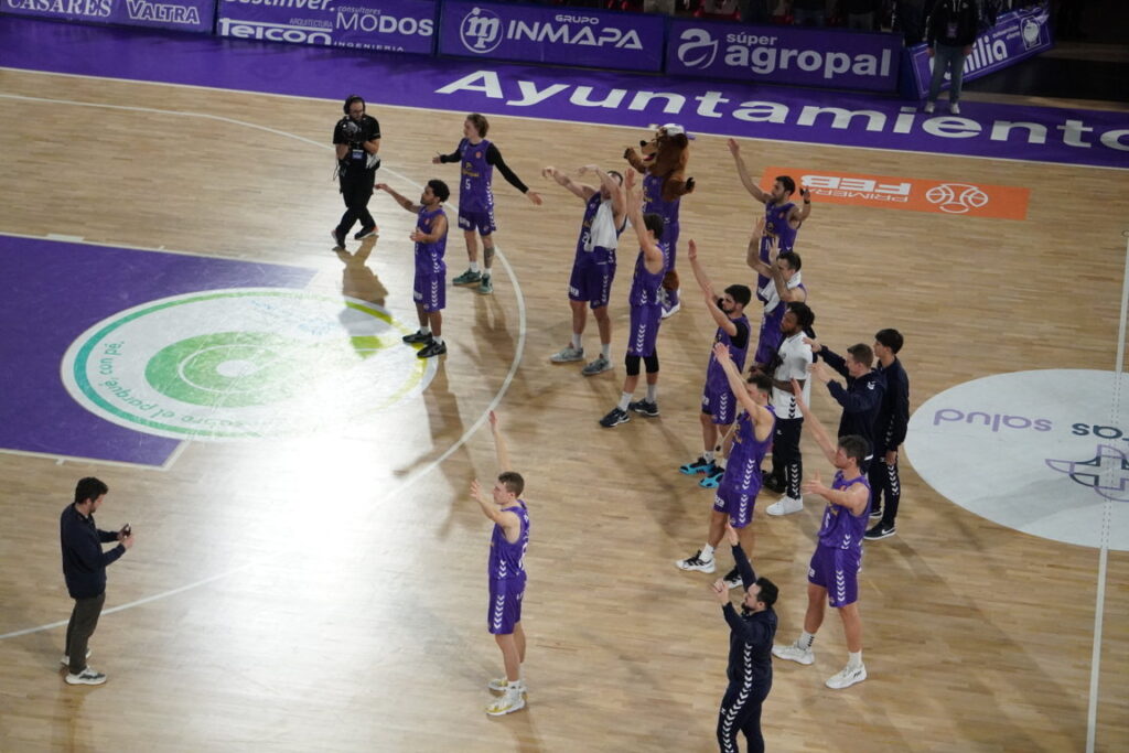 Fin del partido entre Súper Agropal Palencia y Cartagena