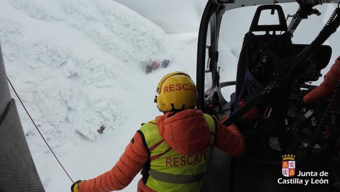 Imagen del rescate. 112