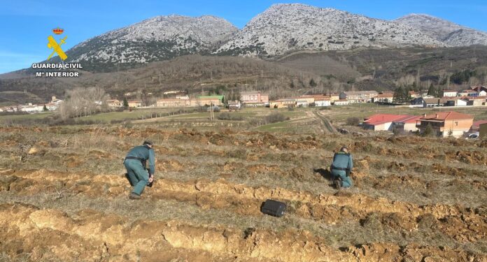 Investigadas dos personas por los daños causados en el yacimiento romano de Santibáñez de la Peña