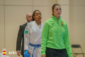 Isabel Nieto en el Campeonato de España. RFEK