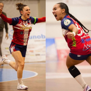 María Sancha y Ania Ramos. Fotografías: Atlético Guardés