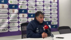 Miguel Ángel Miñambres en rueda de prensa