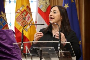 Miriam Andrés, alcaldesa de Palencia