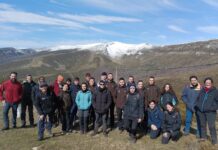 Estudiantes de Ingeniería Forestal de la UVA aprenden con Reactiva Brañosera