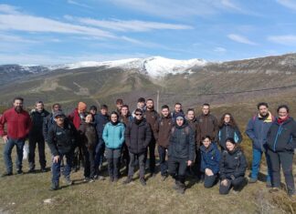 Estudiantes de Ingeniería Forestal de la UVA aprenden con Reactiva Brañosera