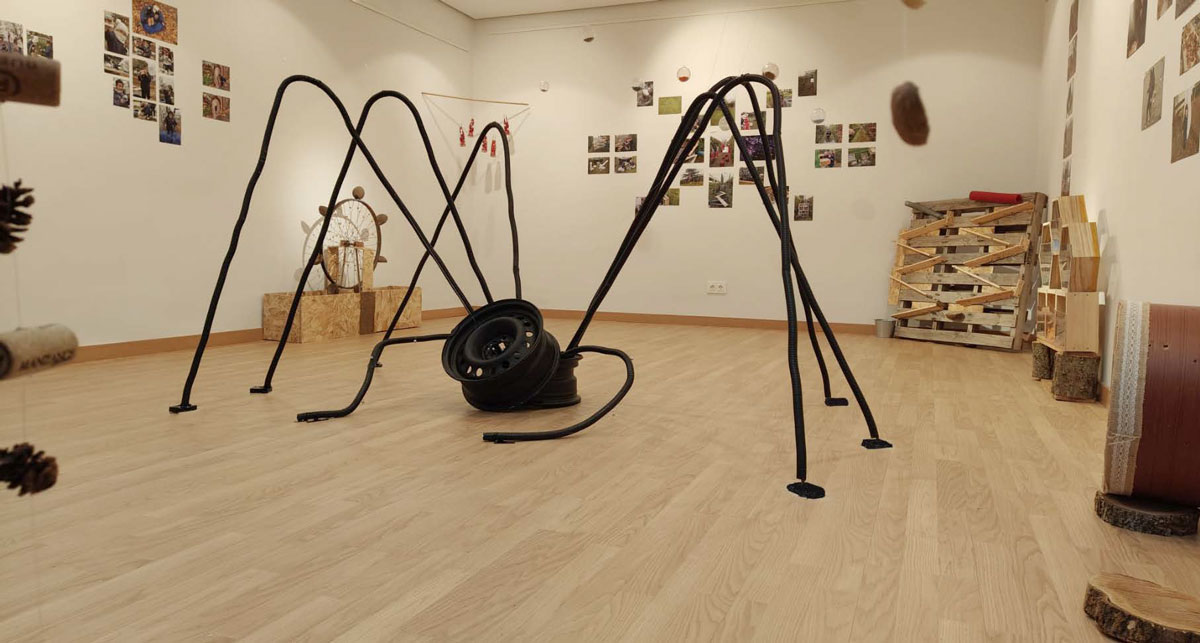 Patios para Jugar y Crear - Exposición en el Campus de Palencia