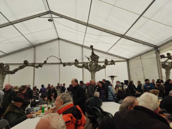 Comida en la fiesta de Santo Tomás el Grande en Villamediana