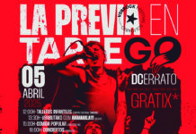 Cartel de "La Previa" del VdB Rock en Tariego de Cerrato