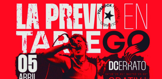 Cartel de "La Previa" del VdB Rock en Tariego de Cerrato