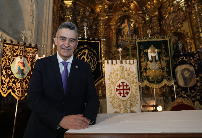 Presidente de la Hermandad de Cofradías Penitenciales de Palencia, Ricardo Fernández