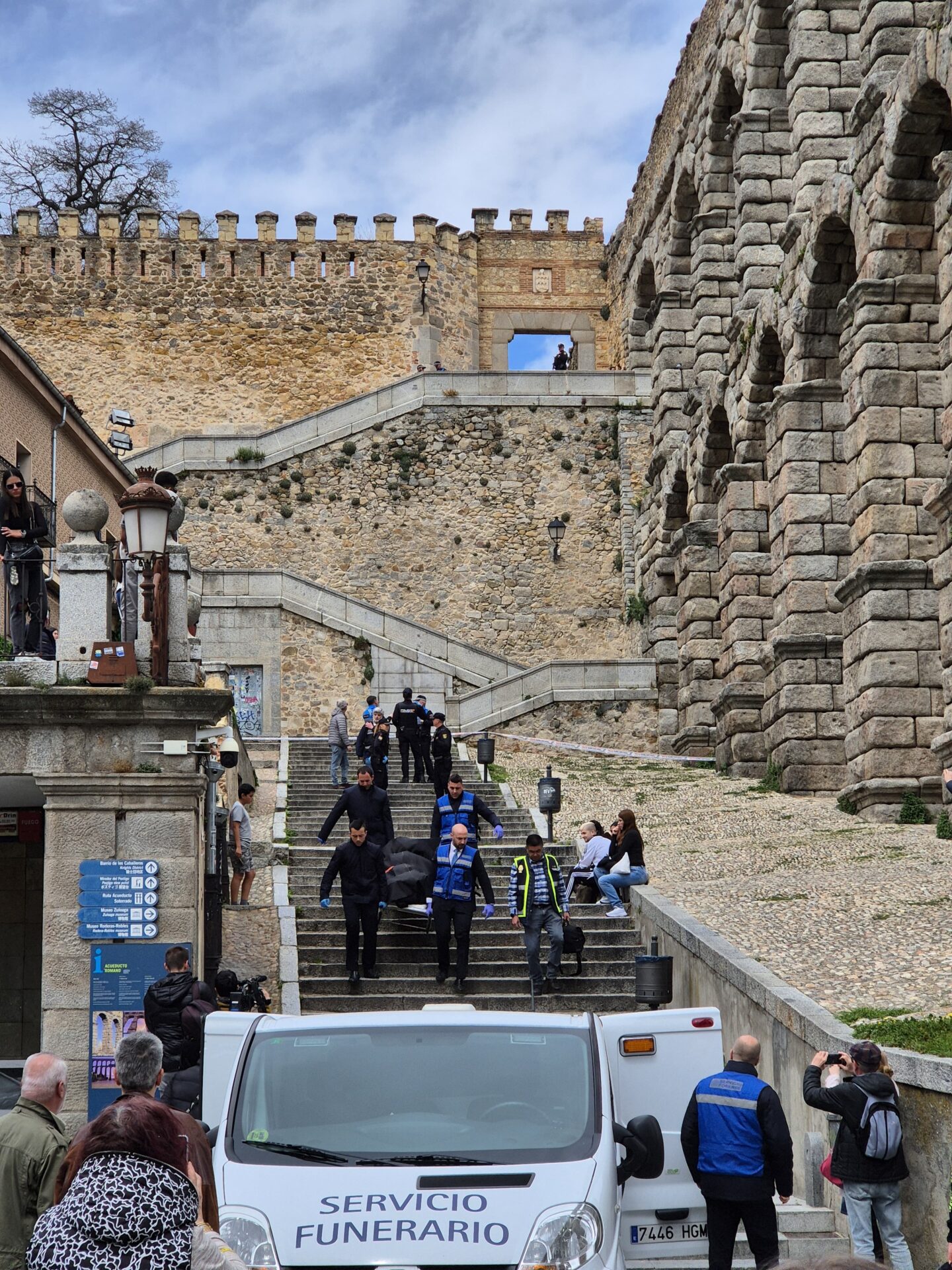Un fallecido en el entorno del acueducto / ICAL