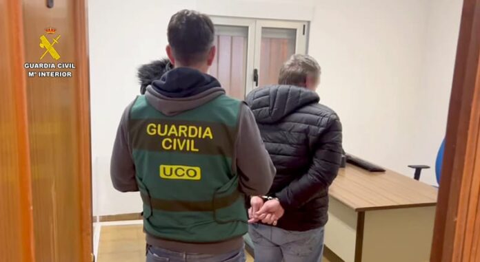 Detenido un prófugo de la Justicia que tenía una condena de trece años de prisión por tráfico de drogas, tenencia de armas y blanqueo de capitales