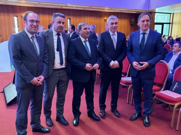 El consejero de Movilidad participa en la clausura de la jornada ‘Transporte ferroviario en el Corredor Atlántico’