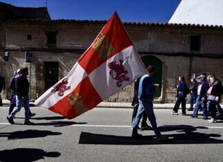 Celebración de la fiesta de Castilla y León en Villalar de los Comuneros