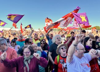 Celebración de la fiesta de Castilla y León en Villalar de los Comuneros